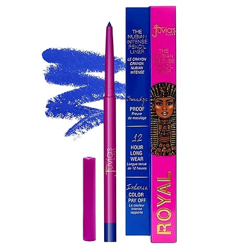 Juvia's Place Nubian Pencil Liner - Mechanical Pencil Liner, Long-lasting Makeup, Blendable, Light & Non-sticky, Compact Makeup (Royal) Beauty & Personal Care Juvia's Place