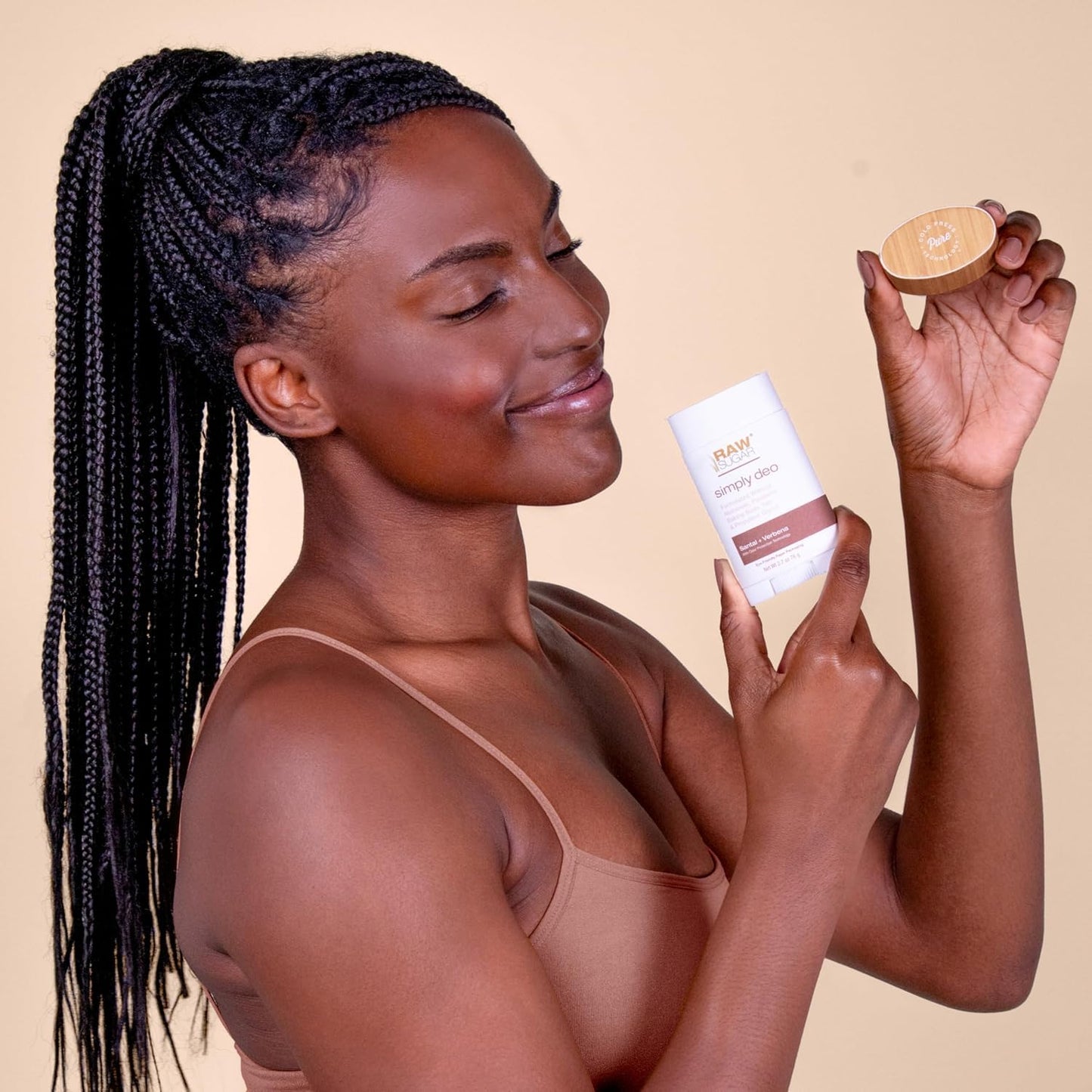 RAW SUGAR Deodorant Stick, Simply Deo (Pack of 1) Whole Body Deodorant for Women & Men, Clean Formulated without Aluminum, Baking Soda, Talc Beauty and Personal Care RAW SUGAR
