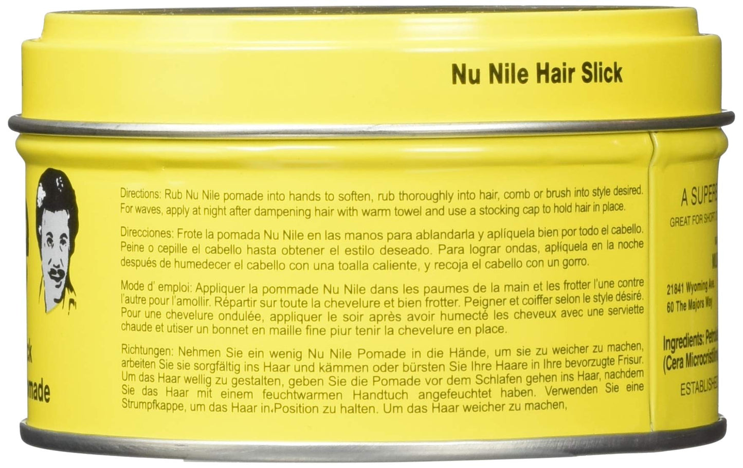 Murray's Nu Nile Hair Slick Dressing Pomade 3 oz. Jar Beauty & Personal Care Murray's