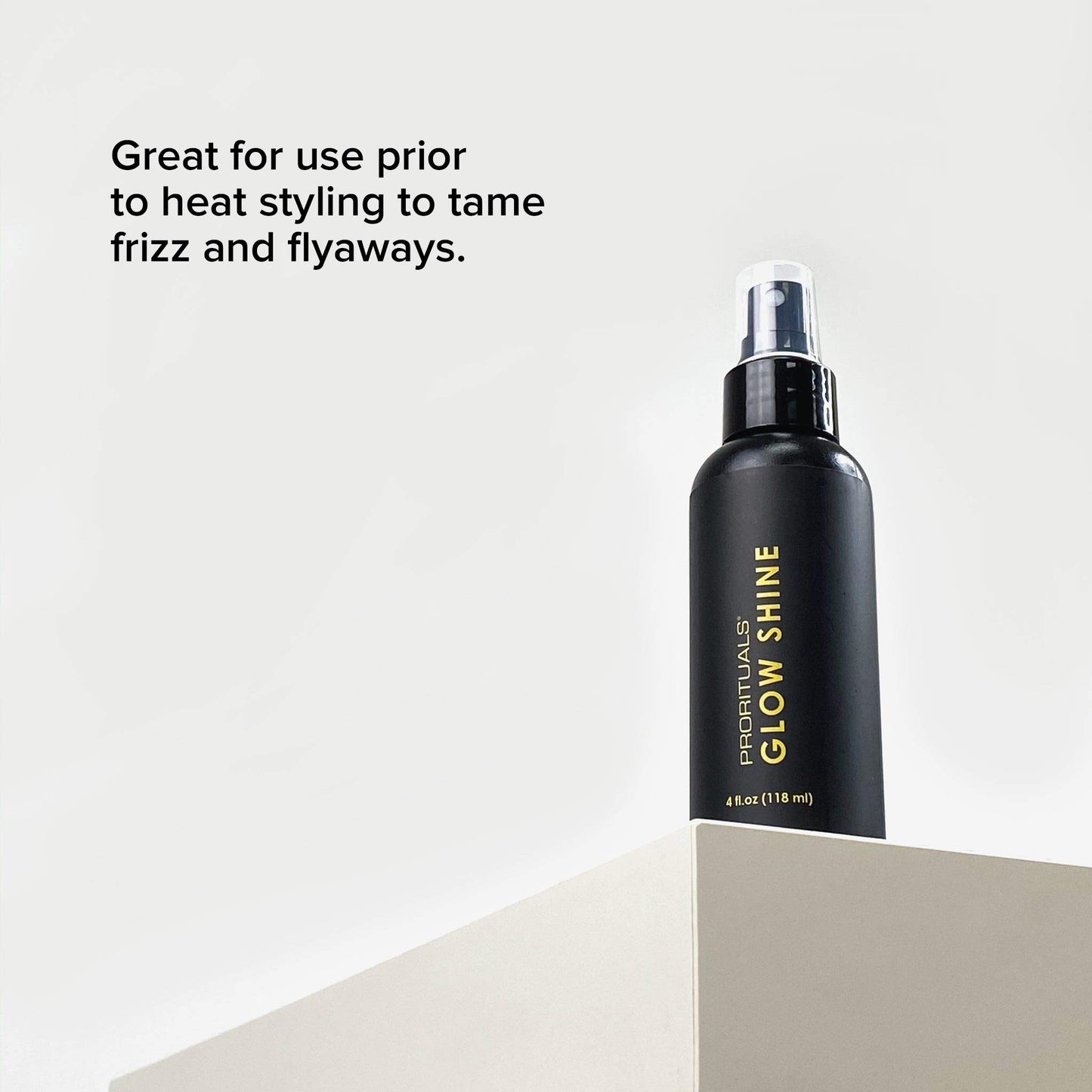 Prorituals Glow Shine Spray - Blow Dry Spray - Illuminates, De-frizzes - Heat Protectant Spray, 4 oz Beauty & Personal Care Prorituals