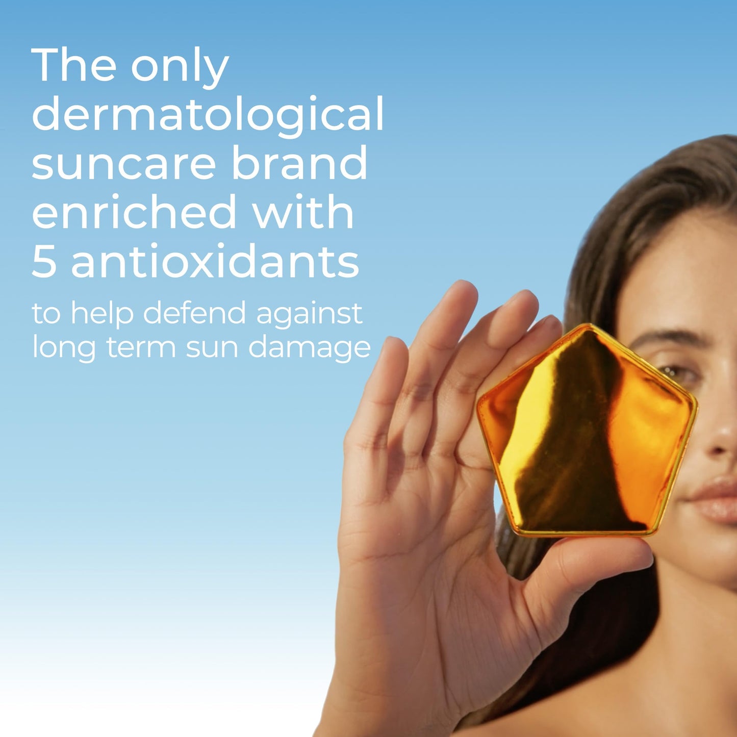 Eucerin Sun Advanced Hydration Ultra-Lightweight Face Sunscreen SPF 50 with Hyaluronic Acid & Humectants, Hydrating Sunscreen for Face, Non Beauty & Personal Care Eucerin