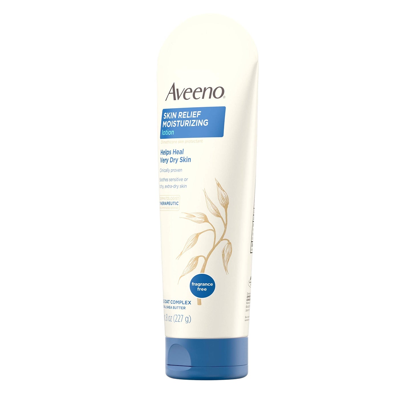 Aveeno Skin Relief 24-Hour Moisturizing Lotion for Sensitive Skin with Natural Shea Butter & Triple Oat Complex, Unscented Therapeutic Lotion Beauty & Personal Care Aveeno