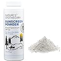 All-Natural, Benzene Free, Non Nano Zinc Oxide Sunscreen Powder SPF 30 - Water & Sweat Resistant, Reef & River Friendly, Hypoallergenic Beauty & Personal Care NATURE'S APOTHECARY