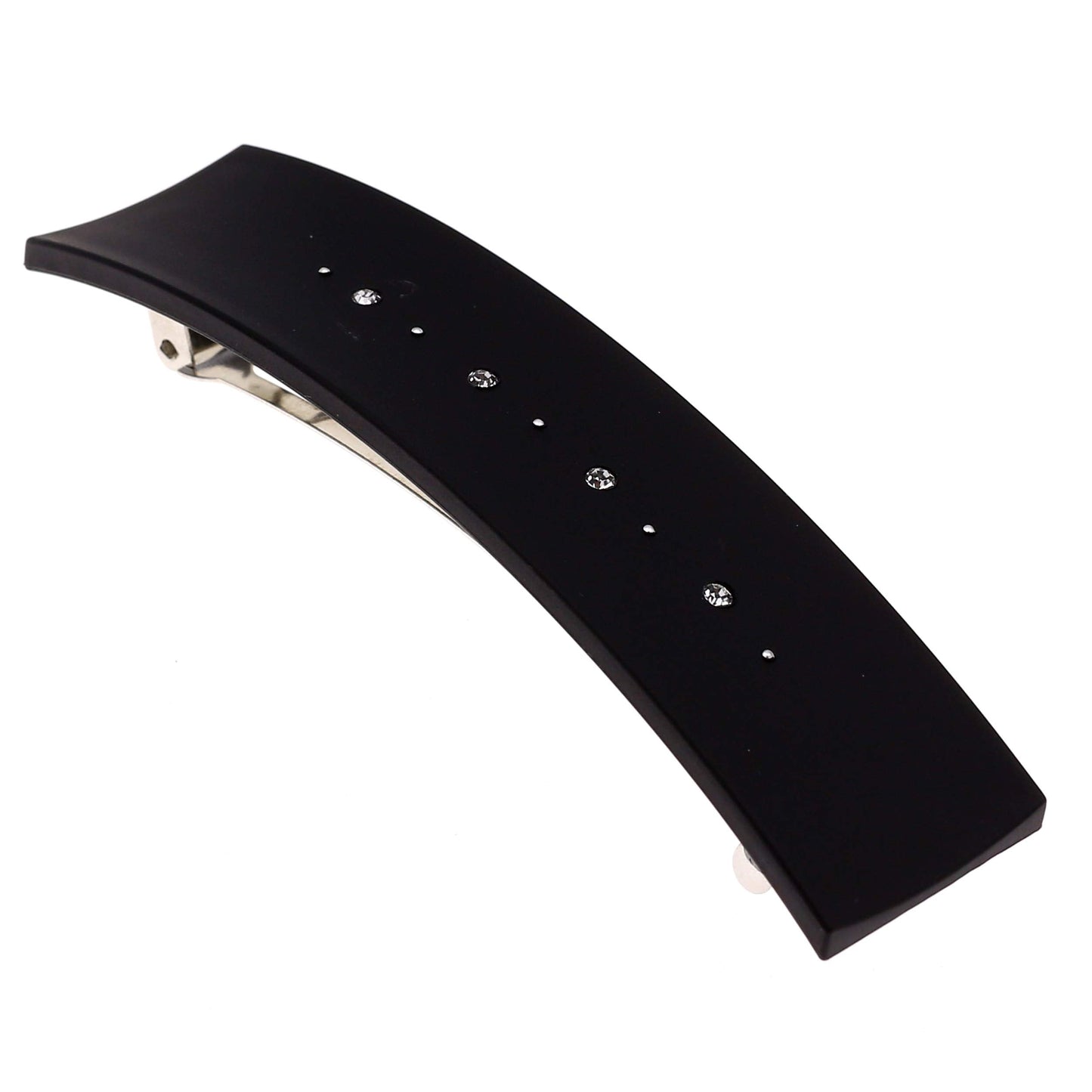 Camila Paris CP2652 French Hair Barrette Clip for Girls, Black, Metal Automatic Clasp Strong Hold Grip Hair Clips for Women, No Slip and Durable Beauty & Personal Care Camila