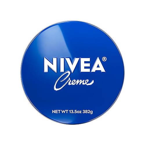 NIVEA Creme Body, Face and Hand Moisturizing Cream for All Skin Types, Rich Body Moisturizer with Provitamin B5, 13.5 Oz Tin Beauty & Personal Care NIVEA