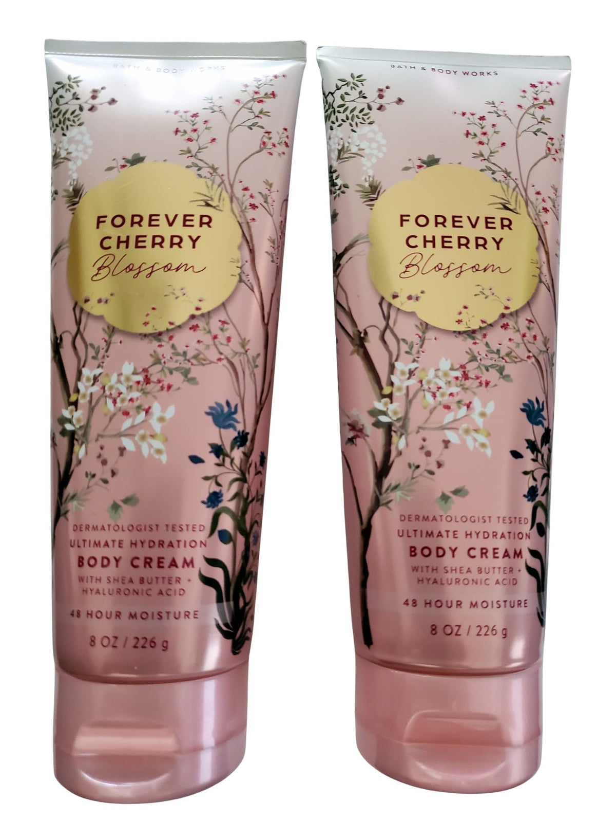 Bath & Body Works Forever Cherry Blossom Body Cream 2-Pack