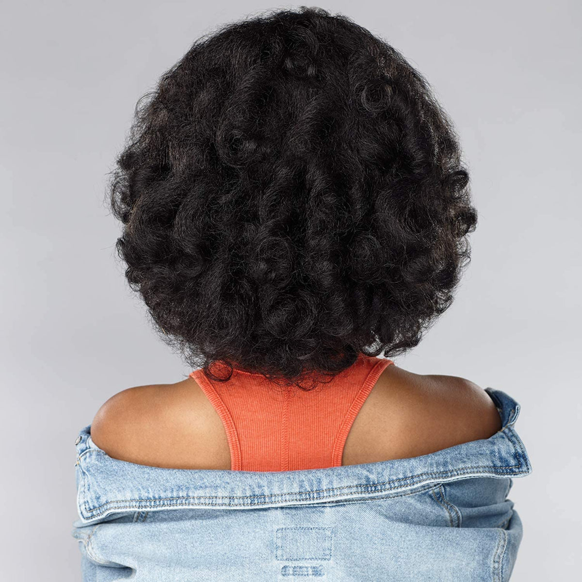 Sensationnel Curls Kinksandco Ponytails - Rain Maker Instant Weavedrawstring Pony Updo for Natural 3C to 4C Hair Textures (1 JETBLACK)