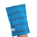 SONGWOL 10 Pack Korean Beauty Skin Large Exfoliating Bath Shower Towel Gloves Scrub Wash Clothes Made in Korea Blue Beauty & Personal Care SONGWOL