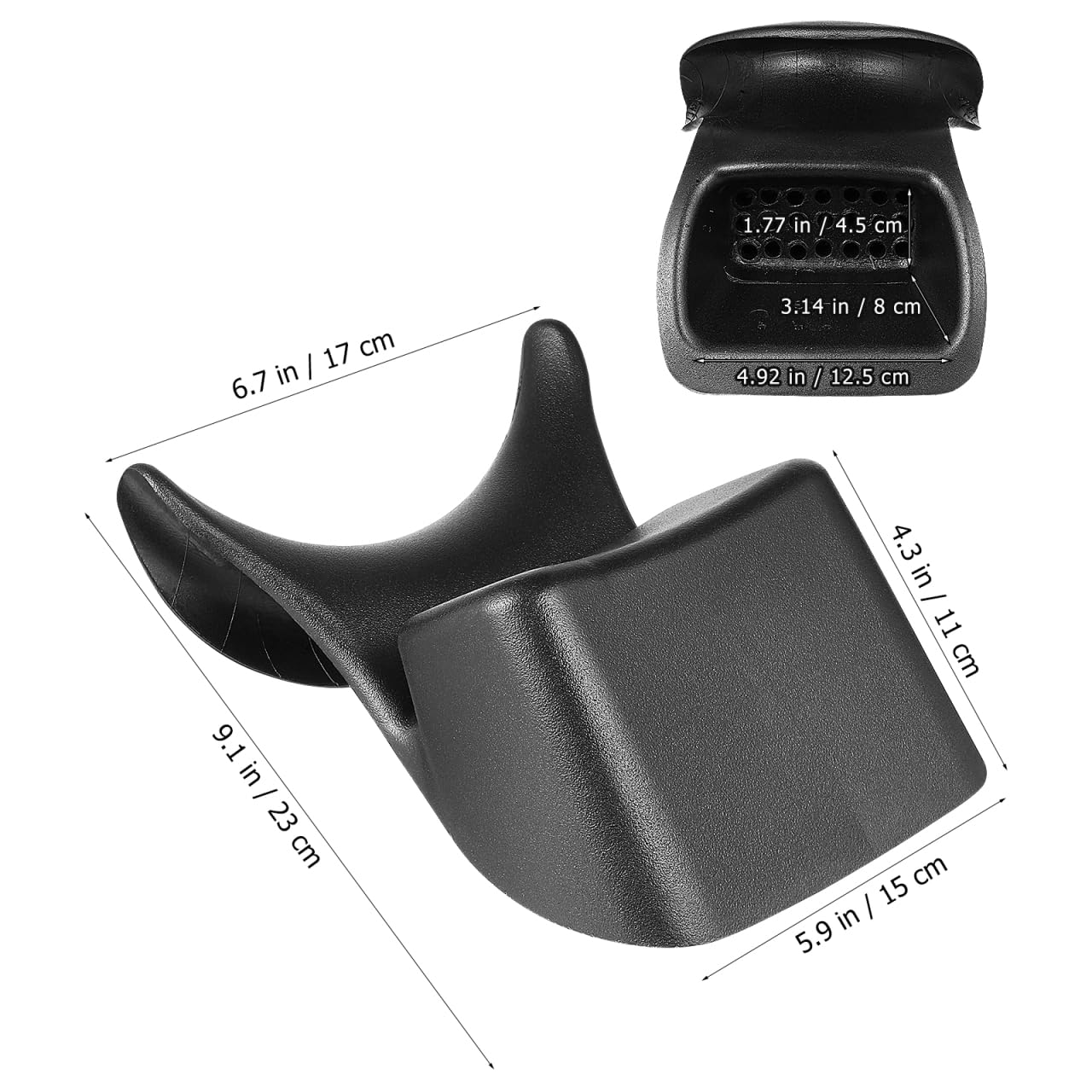 Healvian Silicone Shampoo Bowl Neck Cushion Support Pillow for Hair Washing Non-Slip Spa Basin Headrest for Home Salon Barbershop Use Comfortable Neck Beauty and Personal Care Healvian