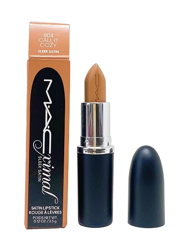 MAC Cosmetics Ximal Sleek Satin Lipstick - 804 Call It Cozy (Caramel) 0.12 Oz / 3.5 g Beauty & Personal Care MAC