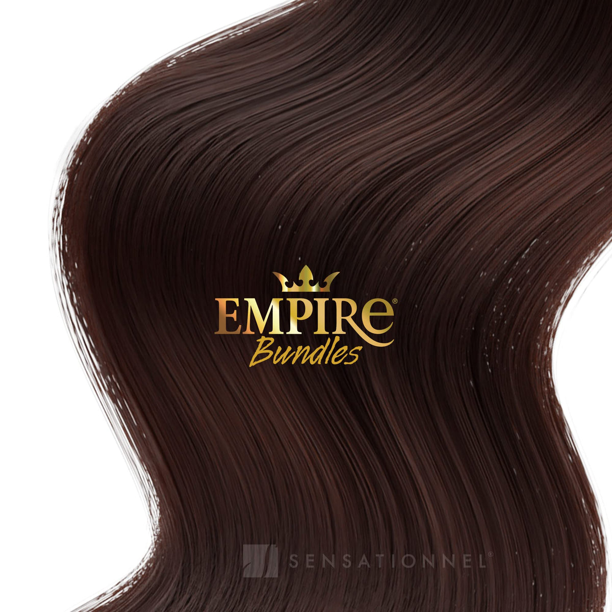 Sensationnel Empire Bundles-Straight,1 pack 12 inch, NATURAL/BLACK