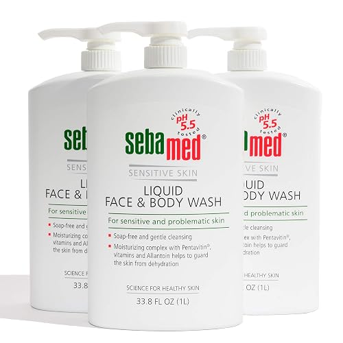 SEBAMED Paraben-Free Face and Body Wash With Pump for Sensitive and Delicate Skin pH 5.5 Ultra Mild Dermatologist Recommended Cleanser 33.8 Fluid Beauty & Personal Care SEBAMED