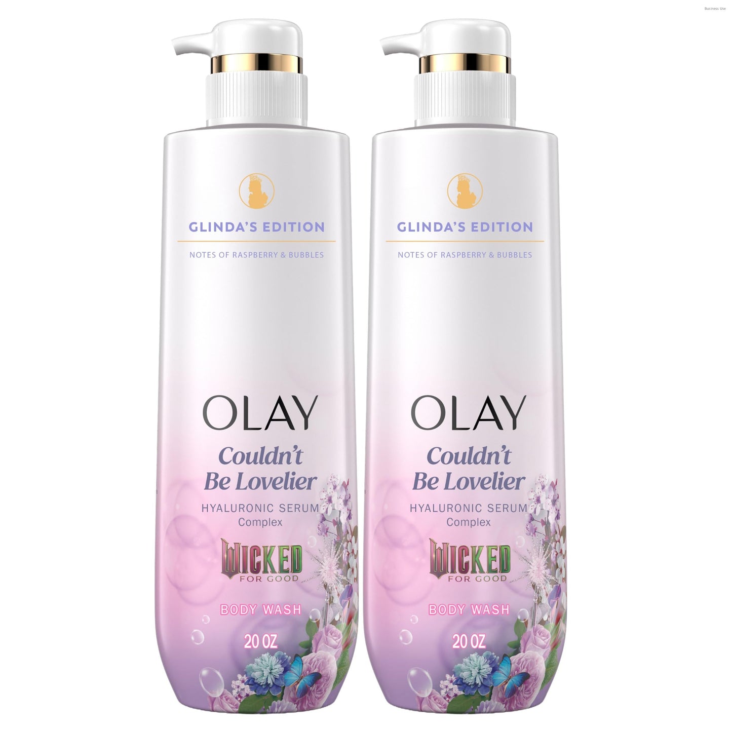 Olay Body Wash for Women, Couldn't Be Lovelier Glinda's Edition, Intensely Hydrating & Renewing, Pro-Hyaluronic Acid Serum & Vitamin B3, All Skin Beauty & Personal Care Olay