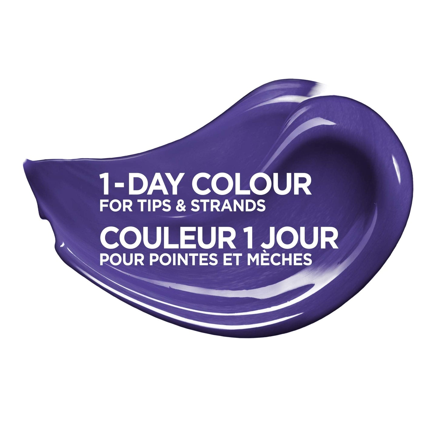 L'Oreal Paris Hair Makeup Temporary 1-Day Hair Color for Brunettes, Purple 50, 1 Fl Oz Beauty & Personal Care L'Oreal Paris