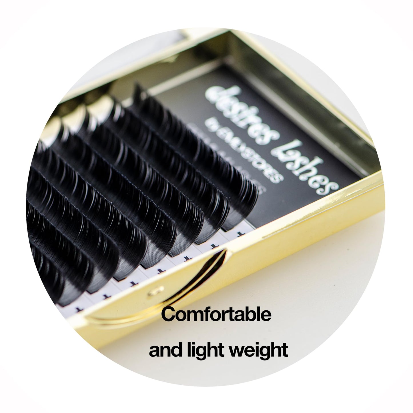 Ellipse Lash 0.20mm Thickness J Curl Length 13mm Flat Shaped Volume Eyelashes Single Size for Eyelash Extensions (Ellipse,Flat 0.20,J,13mm) Beauty & Personal Care DESIRES LASHES By EMILYSTORES