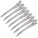 24 Pieces Duck Bill Hair Clips 3.5 Inches Duckbill Hair Clips Metal Alligator Curl Clips for Women Styling Sectioning Long Hair Sectioning Clips Beauty & Personal Care Hicarer