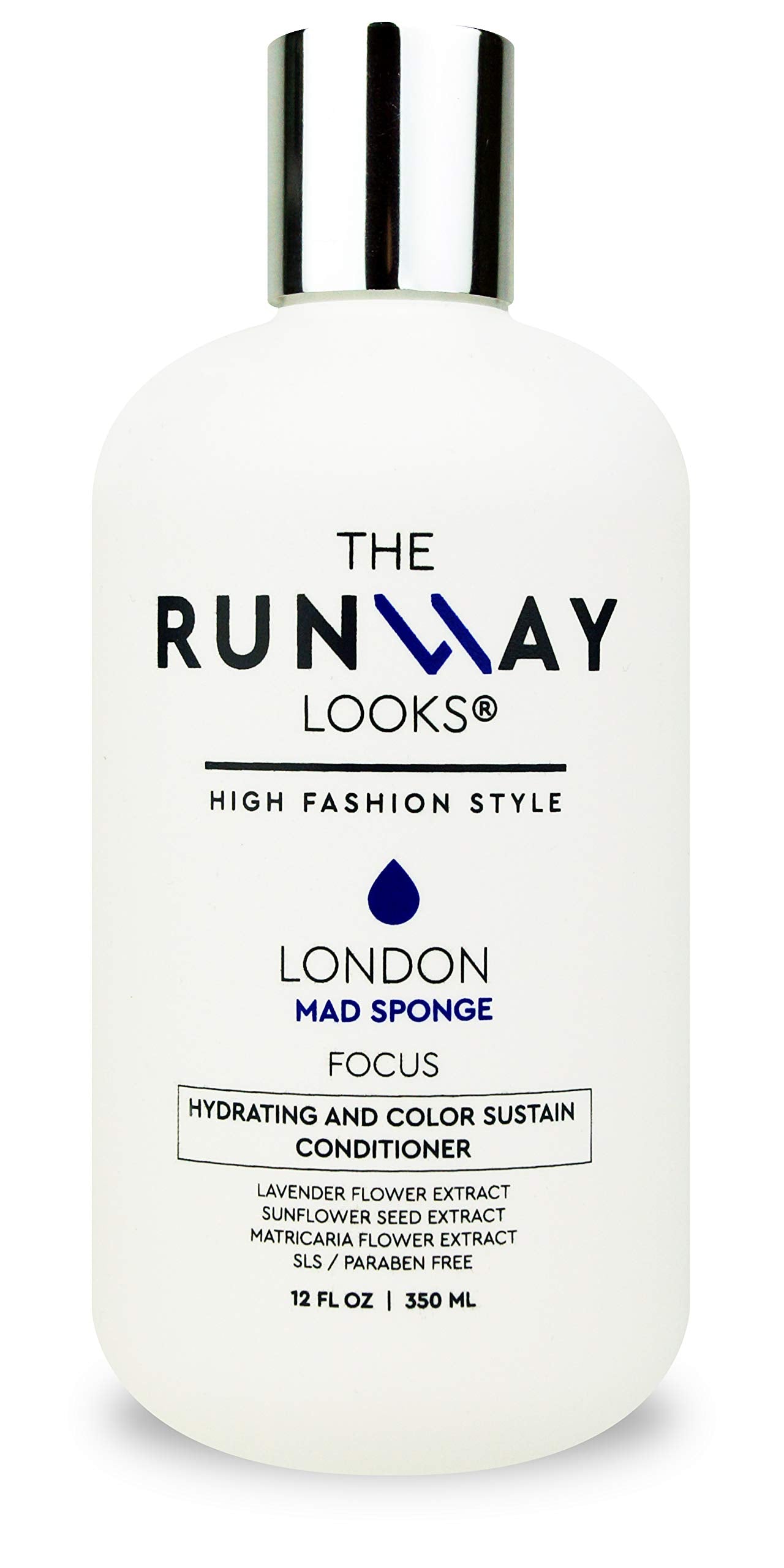 The Runway Looks London Mad Sponge Hydrating and Color-Sustain Conditioner, With Lavender & Sunflower Seed Extract, Renews Moisture For Healthy Hair Beauty & Personal Care The Runway Looks