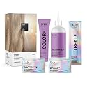 IGK Permanent Hair Color Kit | 9NA Surf Club - Light Cool Blonde | 100% Gray Color Coverage + Strengthen + Shine | Ammonia Free Beauty & Personal Care IGK