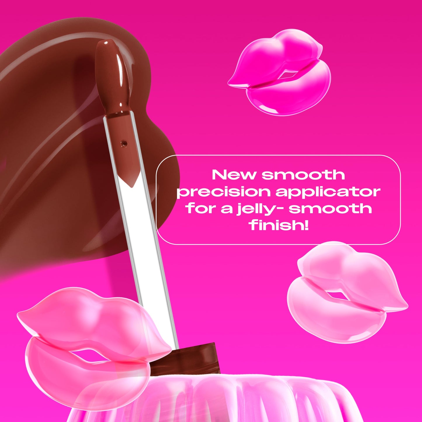 NYX PROFESSIONAL MAKEUP Jelly Job Lip Gloss, Lip Tint Gloss with Full-Bodied, Smoothing, and Hyper-Glossy Shine - Jellybean (Chocolate Brown) Beauty & Personal Care NYX PROFESSIONAL MAKEUP