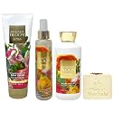 Bath & Body Works Brightest Bloom Ultimate Hydration Body Cream, Diamond Shimmer Mist and Body Wash with a Creamy Rose Bar Soap Beauty & Personal Care Bath & Body Works
