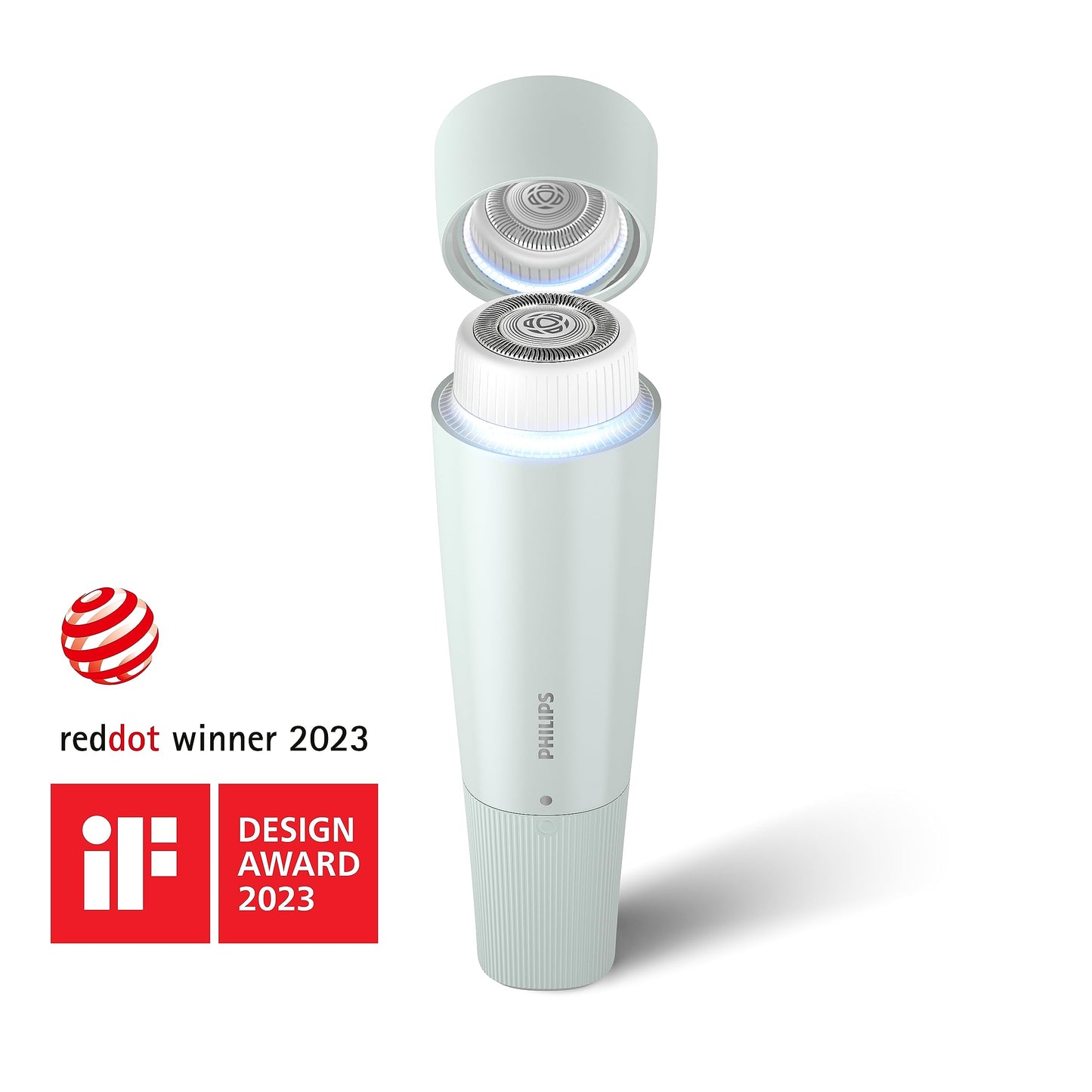 Philips Beauty Series 5000 Women’s Electric Shaver & Groomer, Cordless, Compact, Hypoallergenic, Gentle Hair Removal, Mint Green BRR474/00 Beauty & Personal Care Philips Beauty