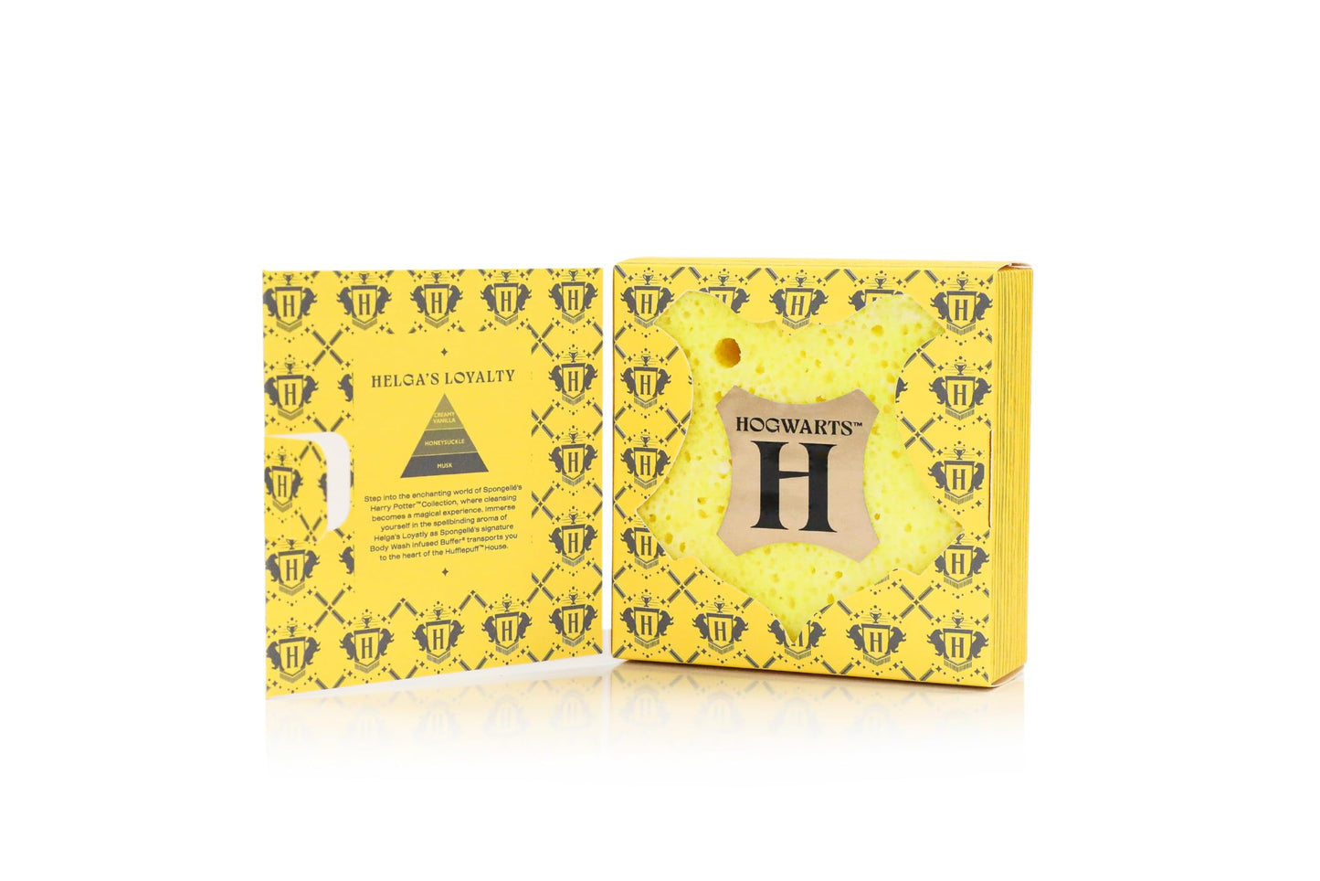 Spongelle HARRY POTTER HUFFLEPUFF BODY WASH INFUSED BUFFER- HELGA'S LOYALTY Beauty & Personal Care SPONGELLÉ
