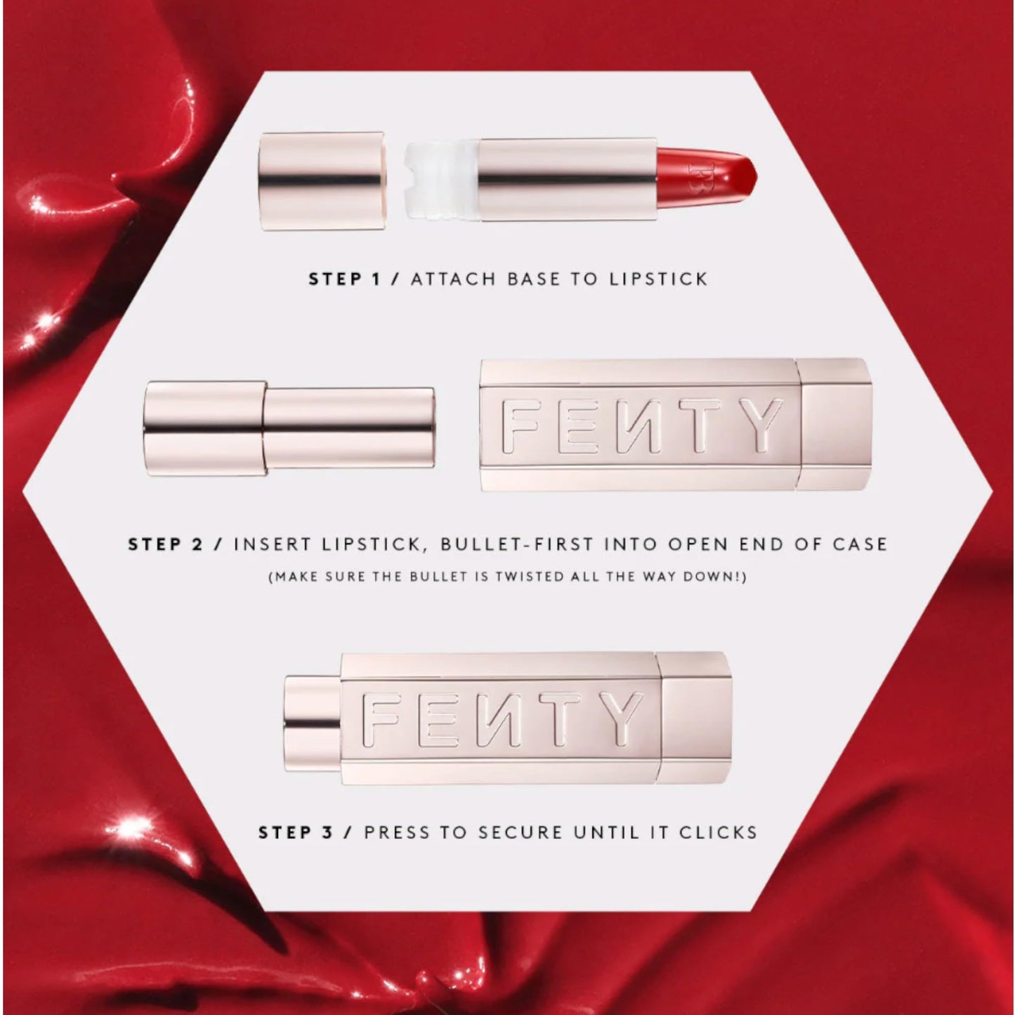 Fenty Beauty by Rihanna Fenty Icon The Fill Semi-Matte Refillable Lipstick Frreak-Went-Flyer Beauty & Personal Care FENTY BEAUTY