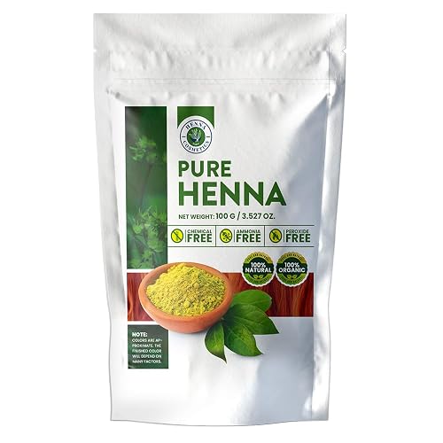 Henna Cosmetics Henna Hair & Beard Dye for Men, Brown Red, 100g Beauty & Personal Care HENNA COSMETICS CYPRI