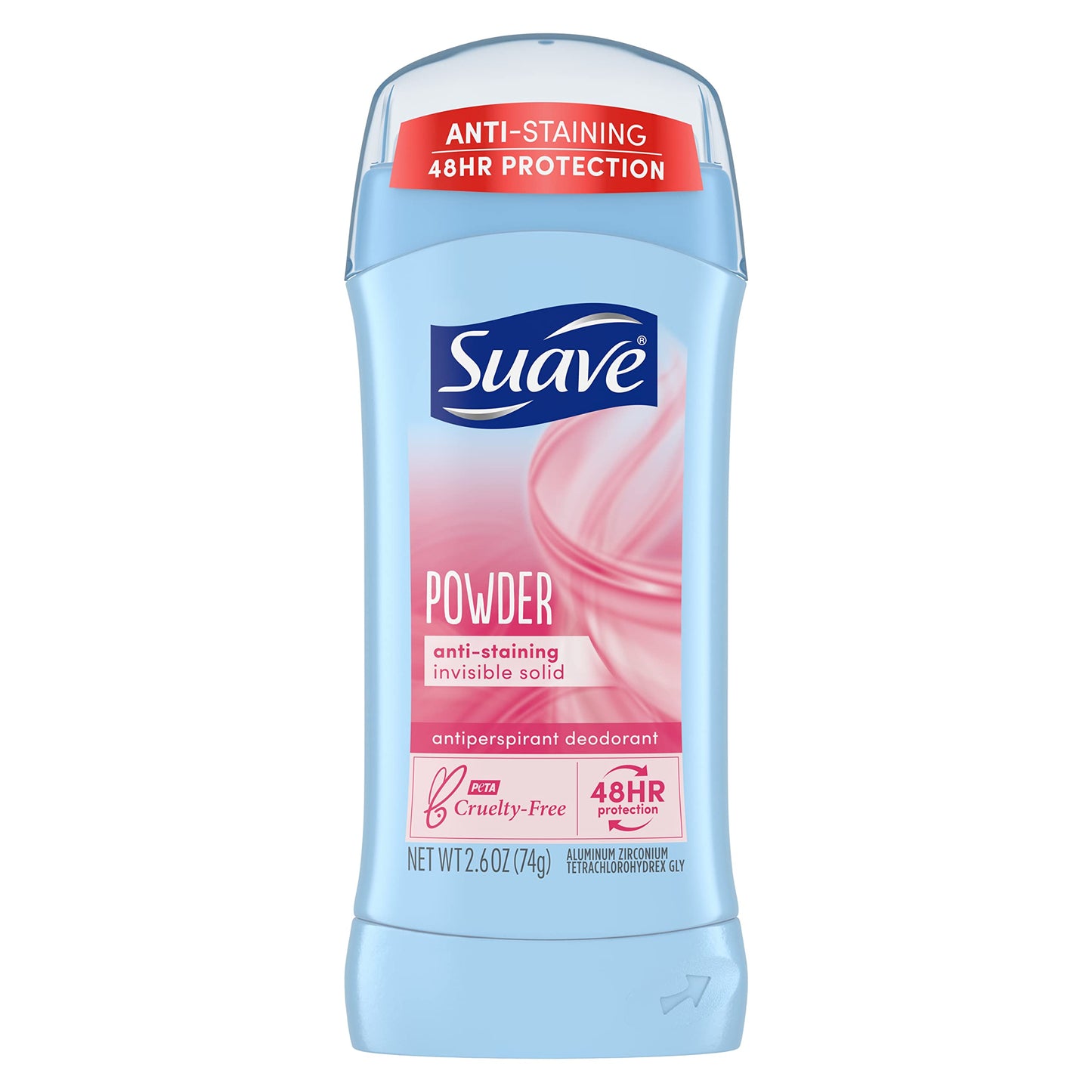 Suave 24 Hour Protection Powder Invisible Solid Anti-Perspirant Deodorant Stick, 2.6 Ounce Beauty and Personal Care Suave