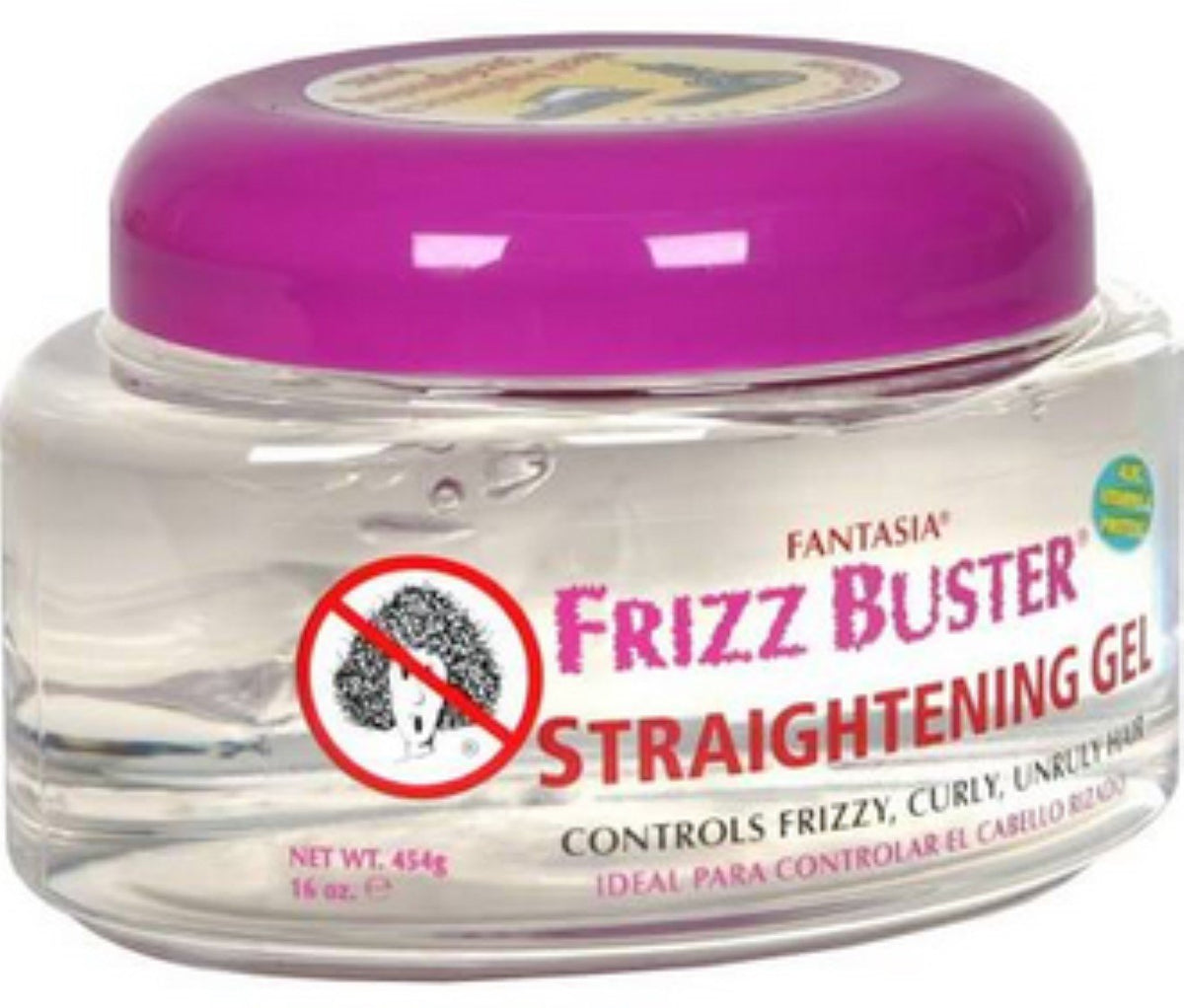 Fantasia Frizz Buster Straightening Gel, 16 oz (Pack of 3) Beauty & Personal Care Fantasia