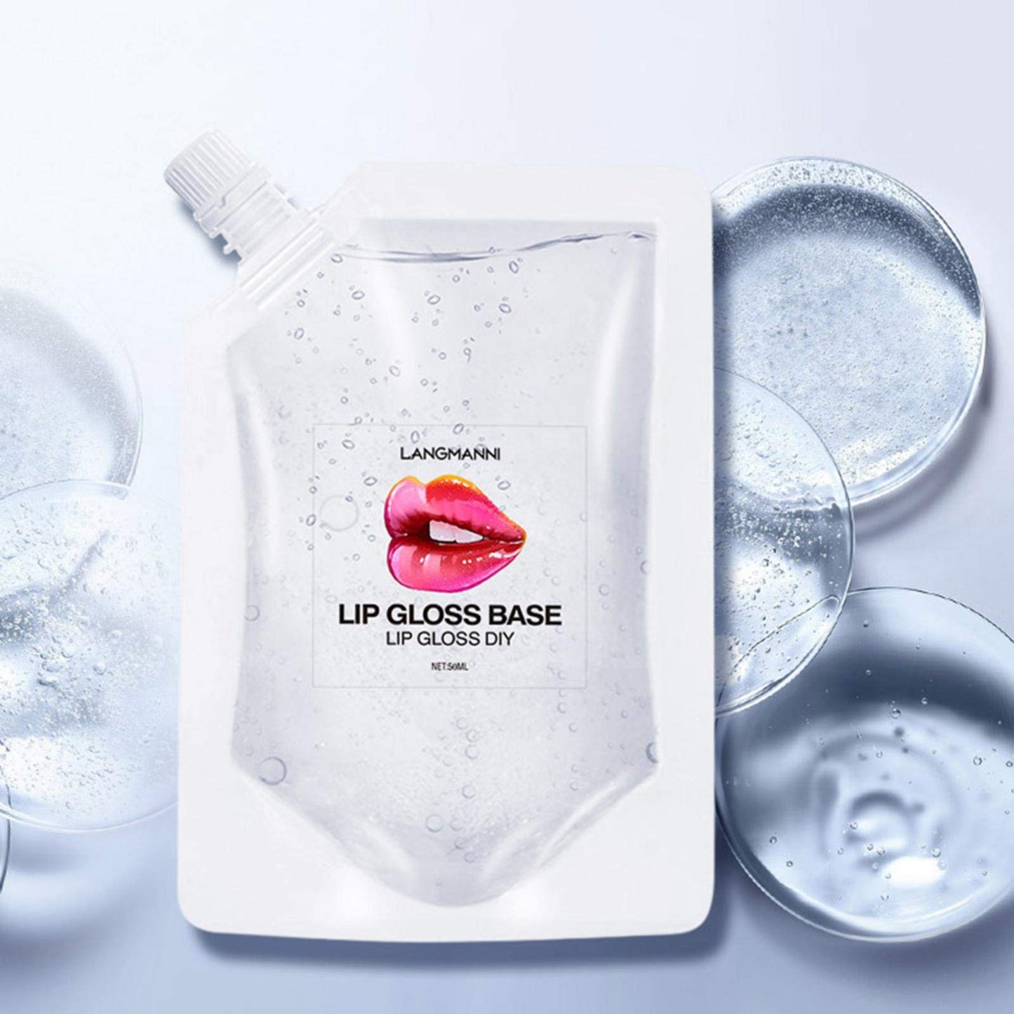 Transparent Lip Gloss ?Moisturize Lip Gloss Base, Lip Gloss Base Oil Material Lip Makeup Primers, Primer for DIY Handmade Lip Balms Lip Gloss Beauty & Personal Care Bericher