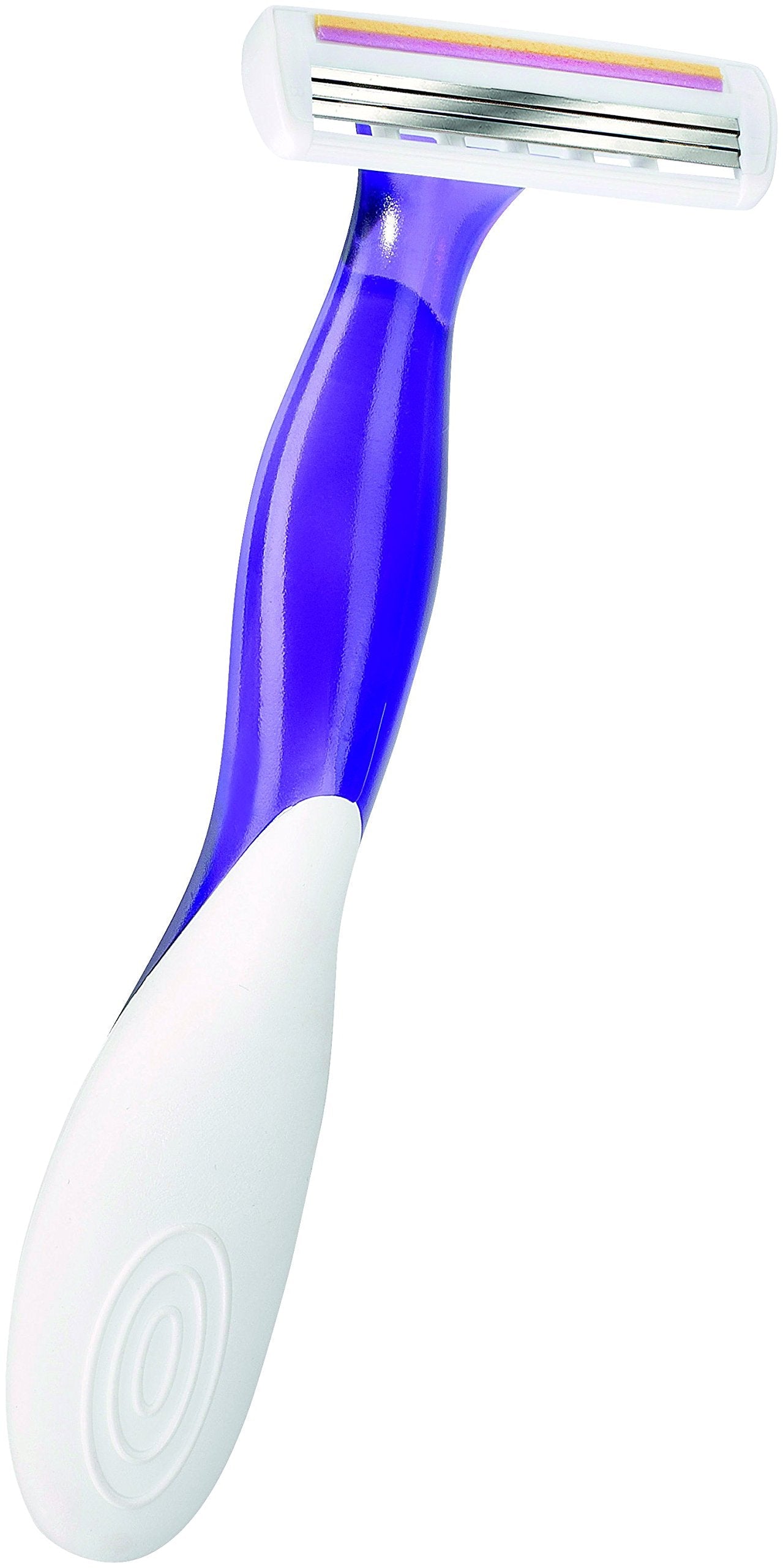BIC Miss Soleil Colour Collection 3-Blade Razors for Women with Easy Grip Handle and Lubricating Strips, Pack of 8 Beauty and Personal Care BIC