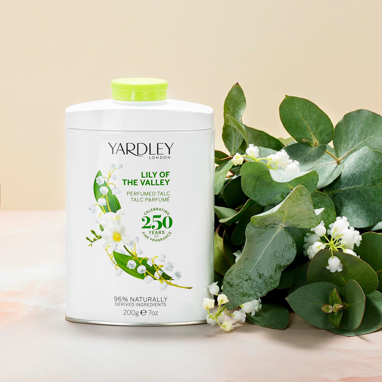 Yardley London Lily of the Valley Perfumed Talc 200g Beauty & Personal Care Yardley