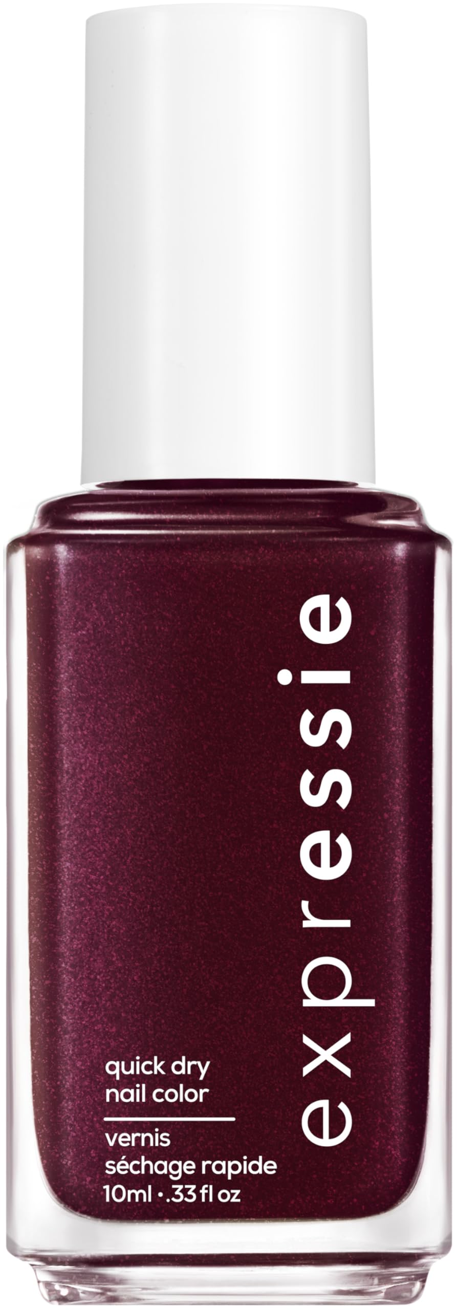 Essie expressie, Quick-Dry Nail Polish, 8-Free Vegan, Dark Purple, Breaking The Bold, 0.33 fl oz Beauty & Personal Care essie