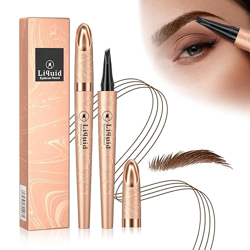 Ursoulney Eyebrow Pen - Eyebrow Pencil New Upgraded Eye Brow Pencils for Women With Micro 4 Point Lift & Snatch, Lat All Day, Waterproof, Create… Beauty & Personal Care Ursoulney