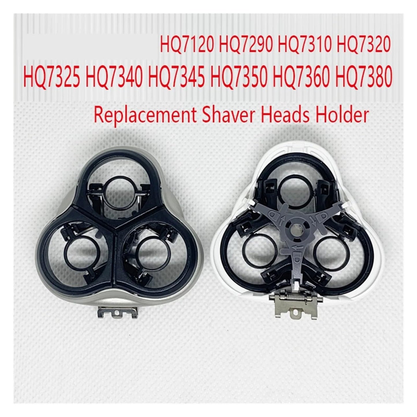 Silver Replacement Shaver Heads Holder?Compatible For Philips?HQ7120 HQ7290 HQ7310 HQ7320 HQ7325 HQ7340 HQ7345 HQ7350 HQ7360 HQ7380 Beauty and Personal Care KNVZNWFF