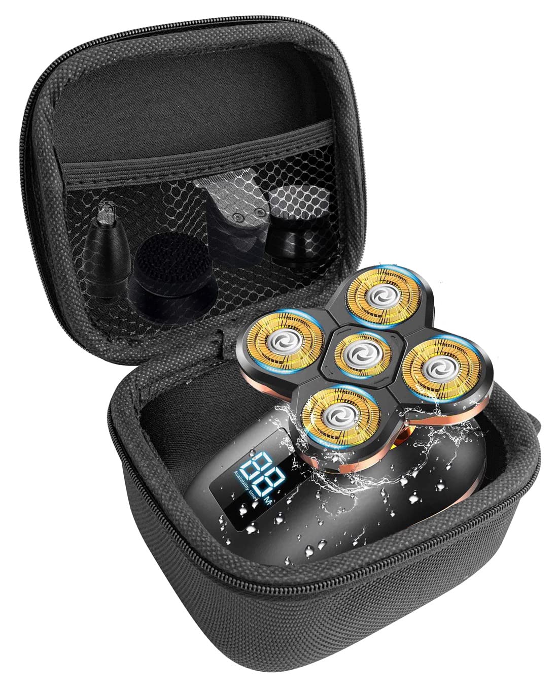 FitSand Hard Case Compatible for CHLANT Bald Head Shavers Beauty and Personal Care FitSand