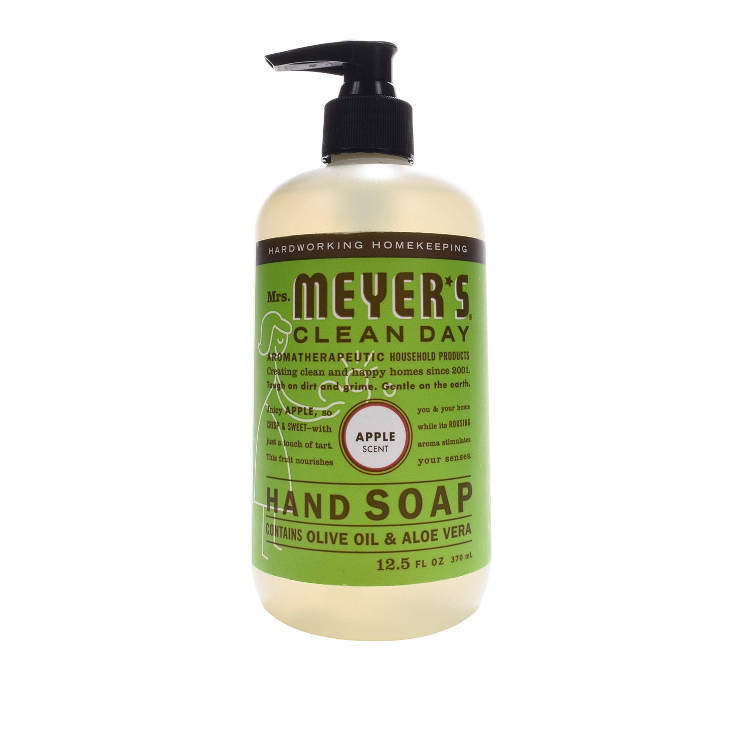 12.50 Oz Liquid Hand Soap in Apple Beauty & Personal Care Mrs. MEYER'S