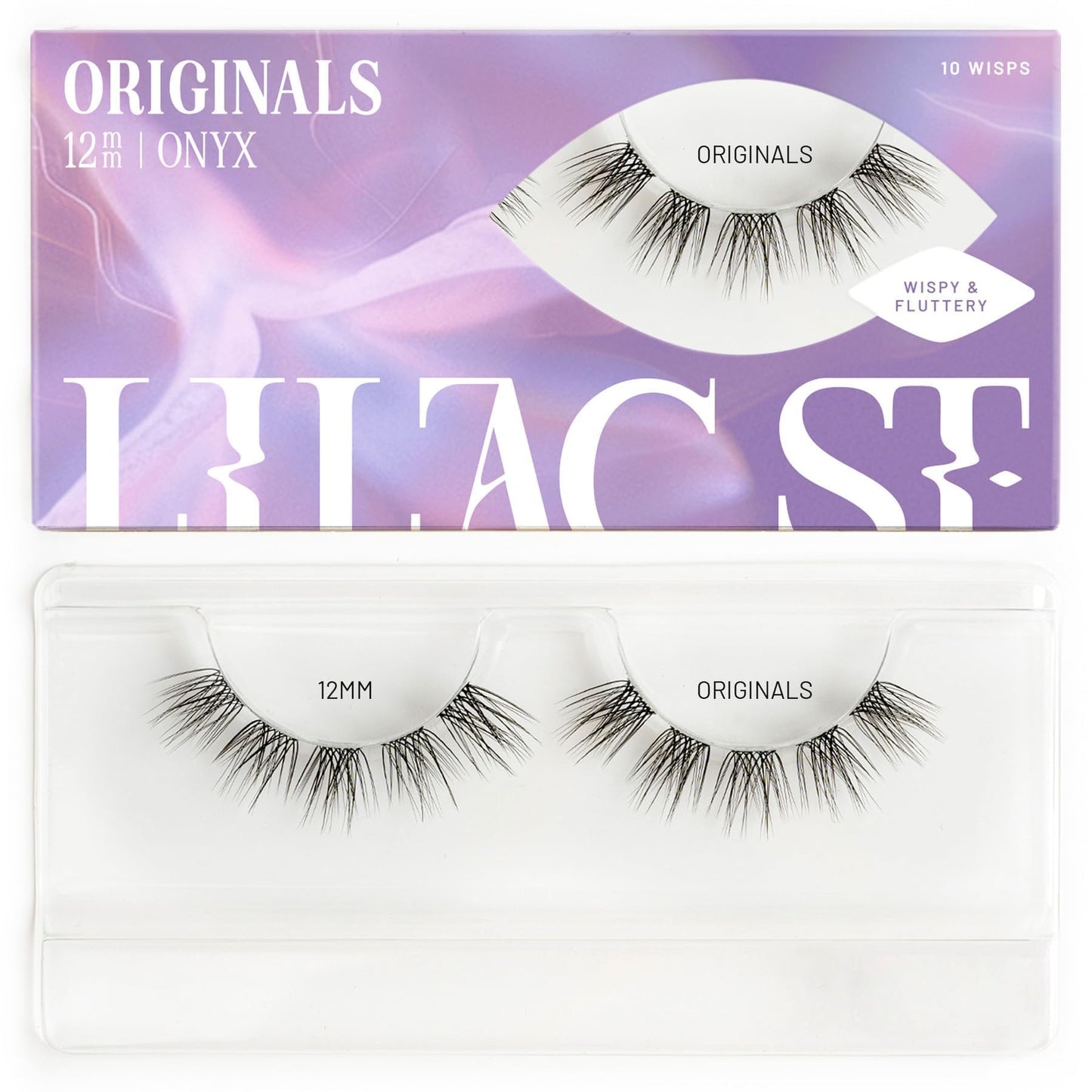 Lilac St - Originals Natural Faux Eyelash Clusters (12mm) - Soft, Natural Look - DIY Lash Extension Wisps - Lightweight & Lifelike - Lasts 10 Days Beauty & Personal Care Lilac St.