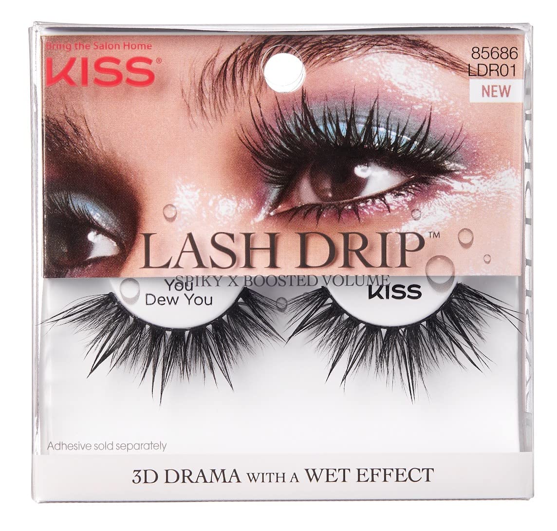 Kiss Lash Drip You Dew You (Pack of 3) Beauty & Personal Care KISS
