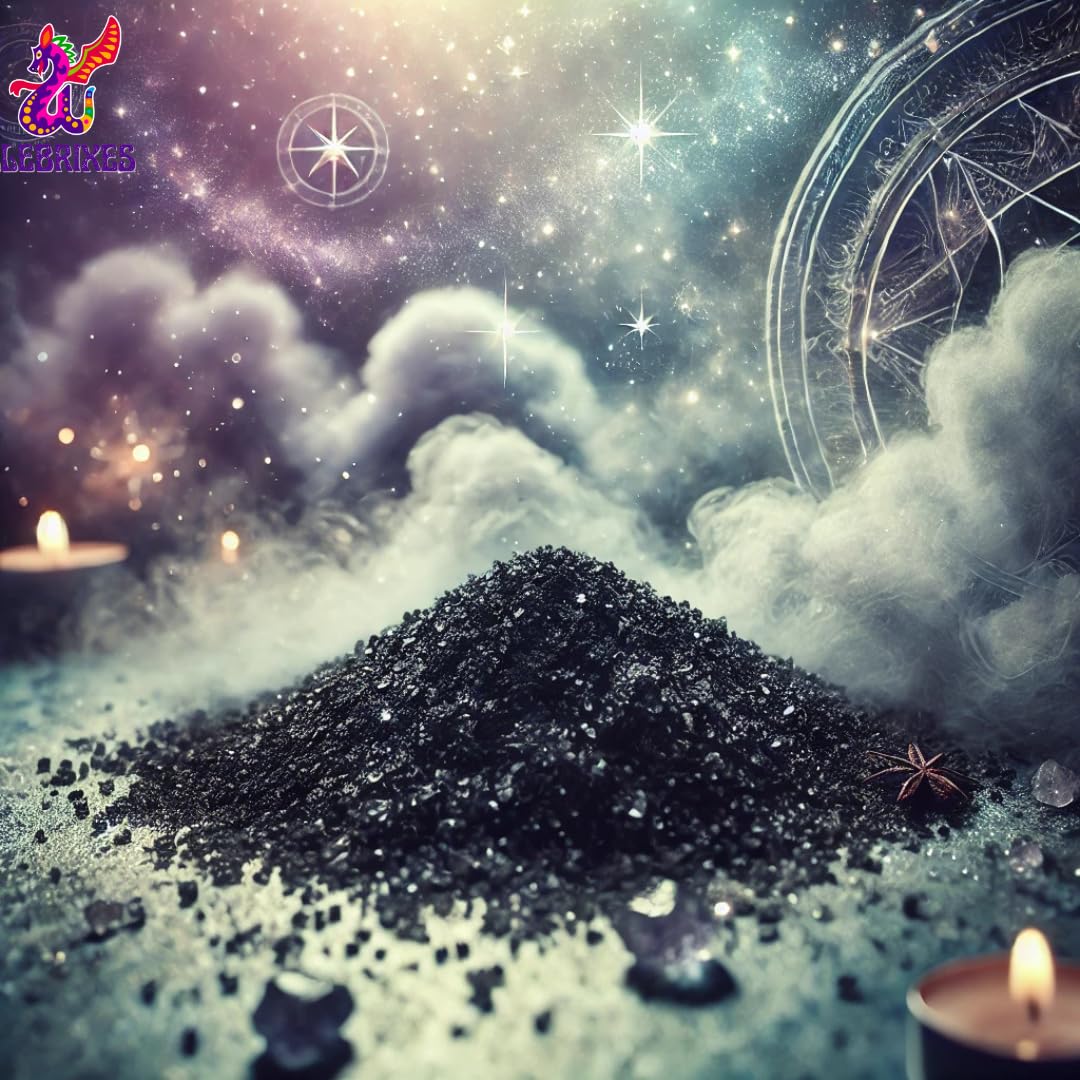Alebrixes - Black Salt 4 Oz (114 g) - Black Salt For Protection Rituals - Sal Negra para Rituales de Proteccion - Witches & Wiccan Witchcraft Supplies Beauty and Personal Care ALEBRIXES