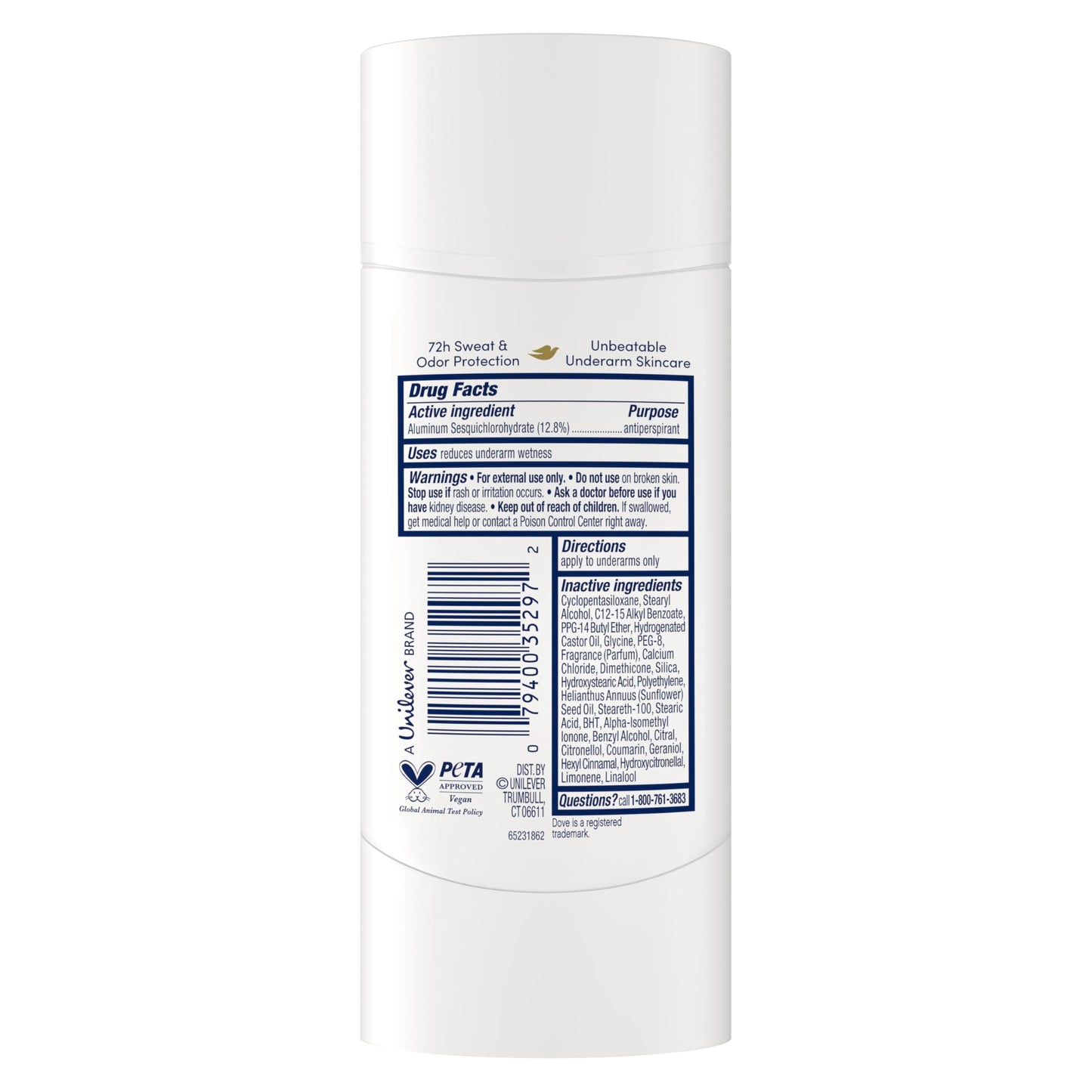 Dove Advanced Care Antiperspirant Deodorant for Women Cool Essentials 72 Hour Sweat & Odor Protection 2.6 oz Beauty and Personal Care Dove