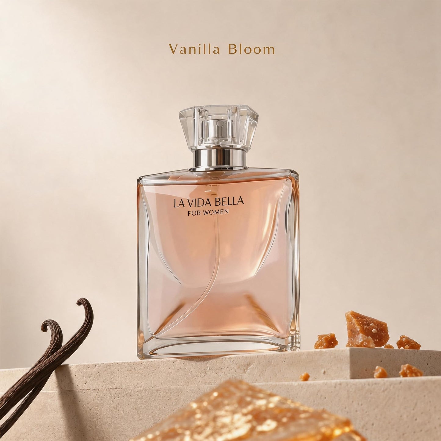 A CENTER La Vida Bella Perfume for Women - 3.4oz/100mLEau de Parfum Spray | Floral & Sweet Fragrance with Notes of Iris, Patchouli, Vanilla, and Spun Beauty & Personal Care A CENTER