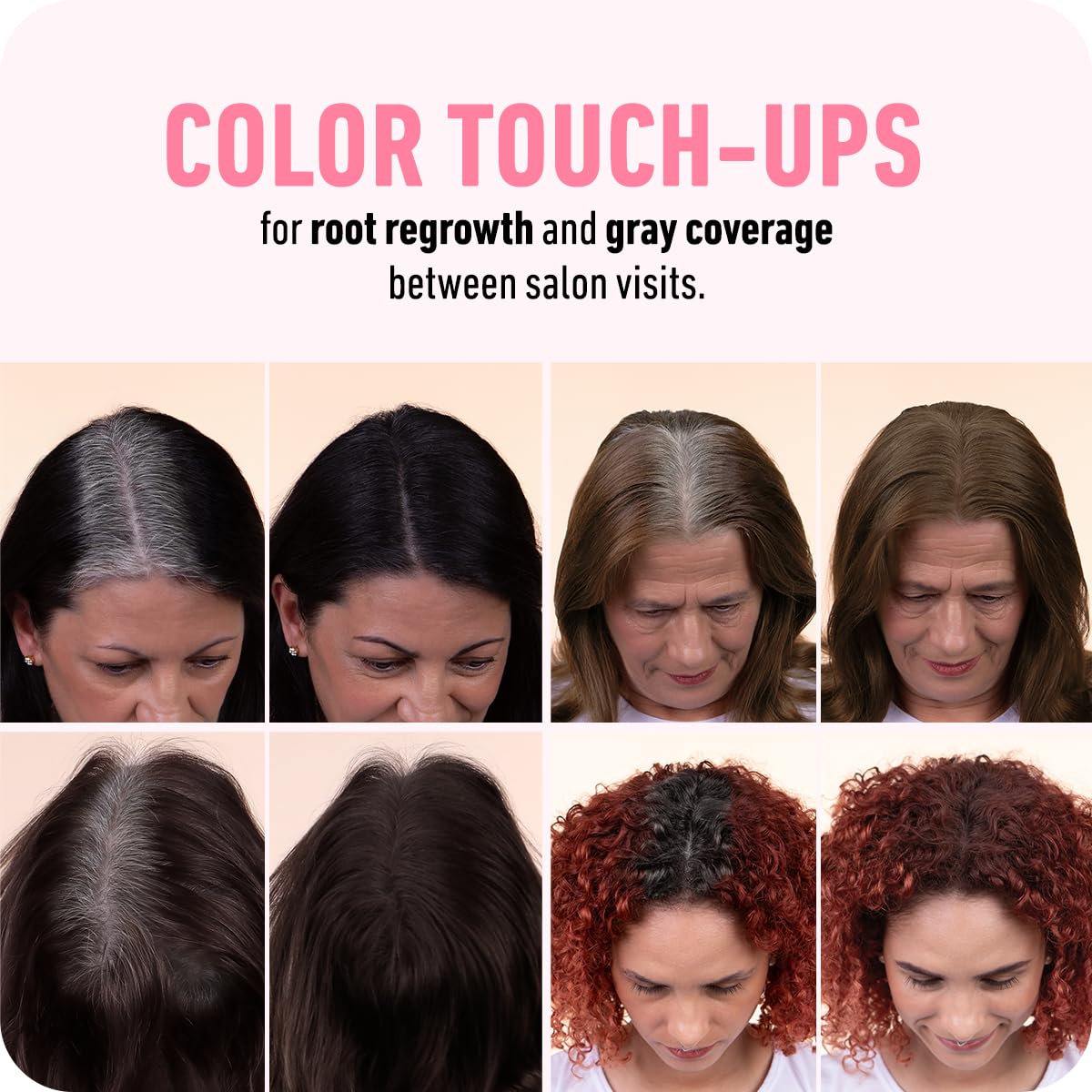 BOLDIFY Hairline Powder - Water-Resistant Root Touch Up Hair Color for Gray Coverage - 24-Hour Stain-Proof, Mess-Free Hair Powder for Thinning Hair Beauty and Personal Care Boldify