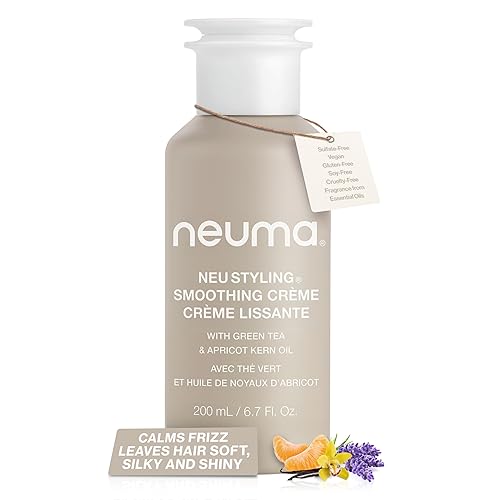 Neuma Neu Styling Smoothing Crème 6.7 Fl. Oz. Anti-Frizz Styling Cream with Lavender, Mandarin & Vanilla Scent, Hair Smoothing Cream Beauty & Personal Care NEUMA