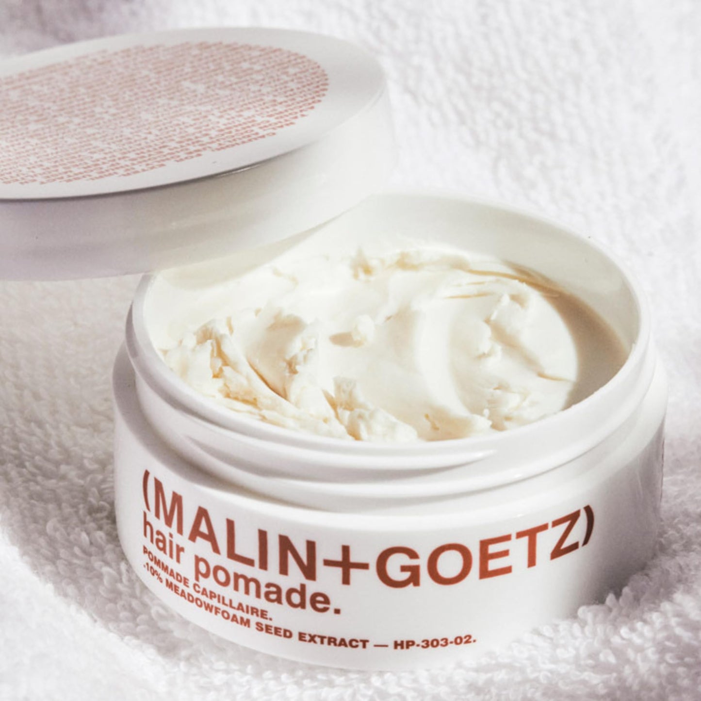 MALIN+GOETZ Hair Pomade | Firm Hold Styling for Volume, Shape & Texture | Beeswax, Meadowfoam, Cannabis & Soybean Oils | Tames Flyaways + Smooths Ends Beauty & Personal Care MALIN+GOETZ
