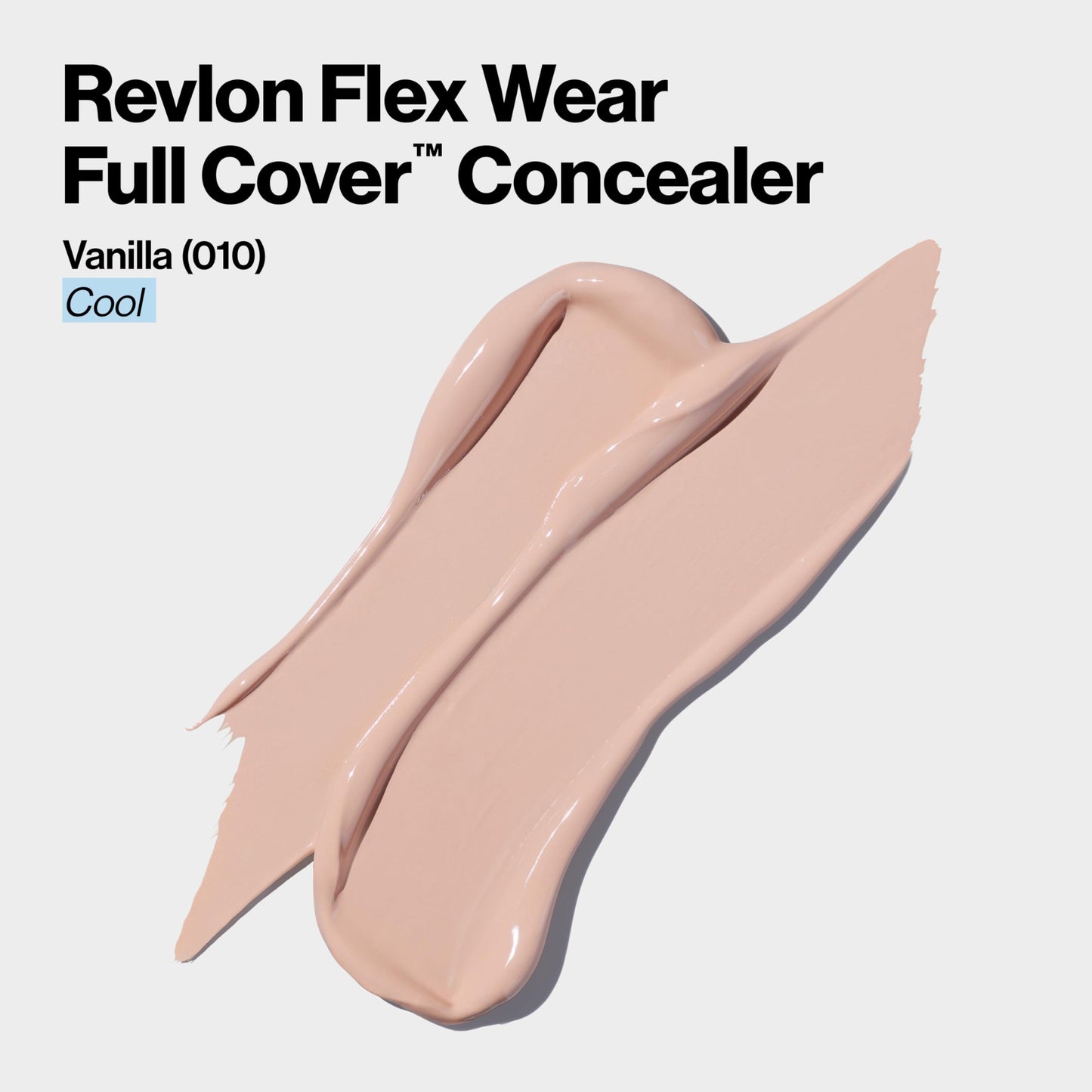 Revlon ColorStay Flex Wear, Full Cover Non-Creasing Concealer, Infused with Hyaluronic Acid & Vitamin E, Flexible Longwear, 010 Vanilla, 0.34 Fl Oz Beauty & Personal Care REVLON