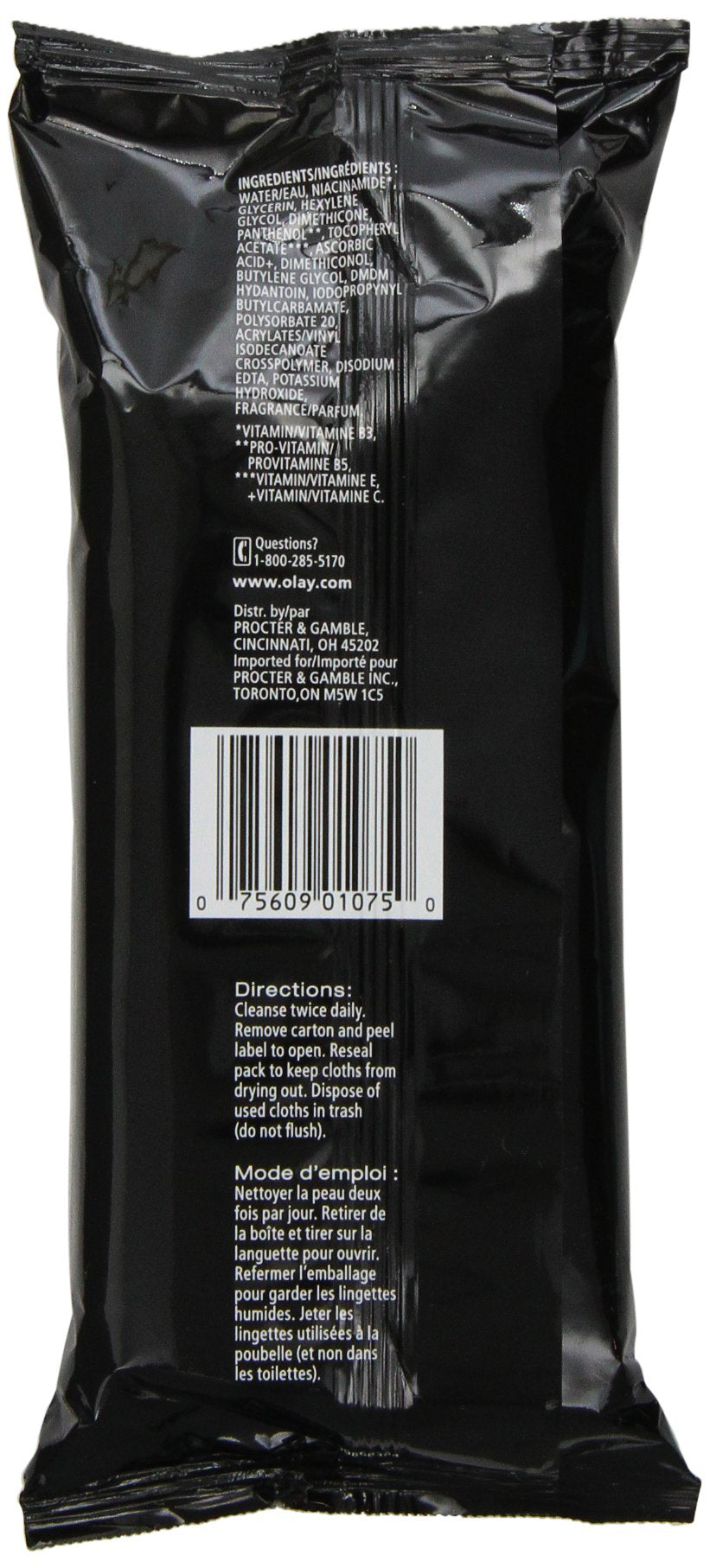 Olay Total Effects Age Defying Wet Cleansing Cloths, 30 Count Beauty & Personal Care Olay