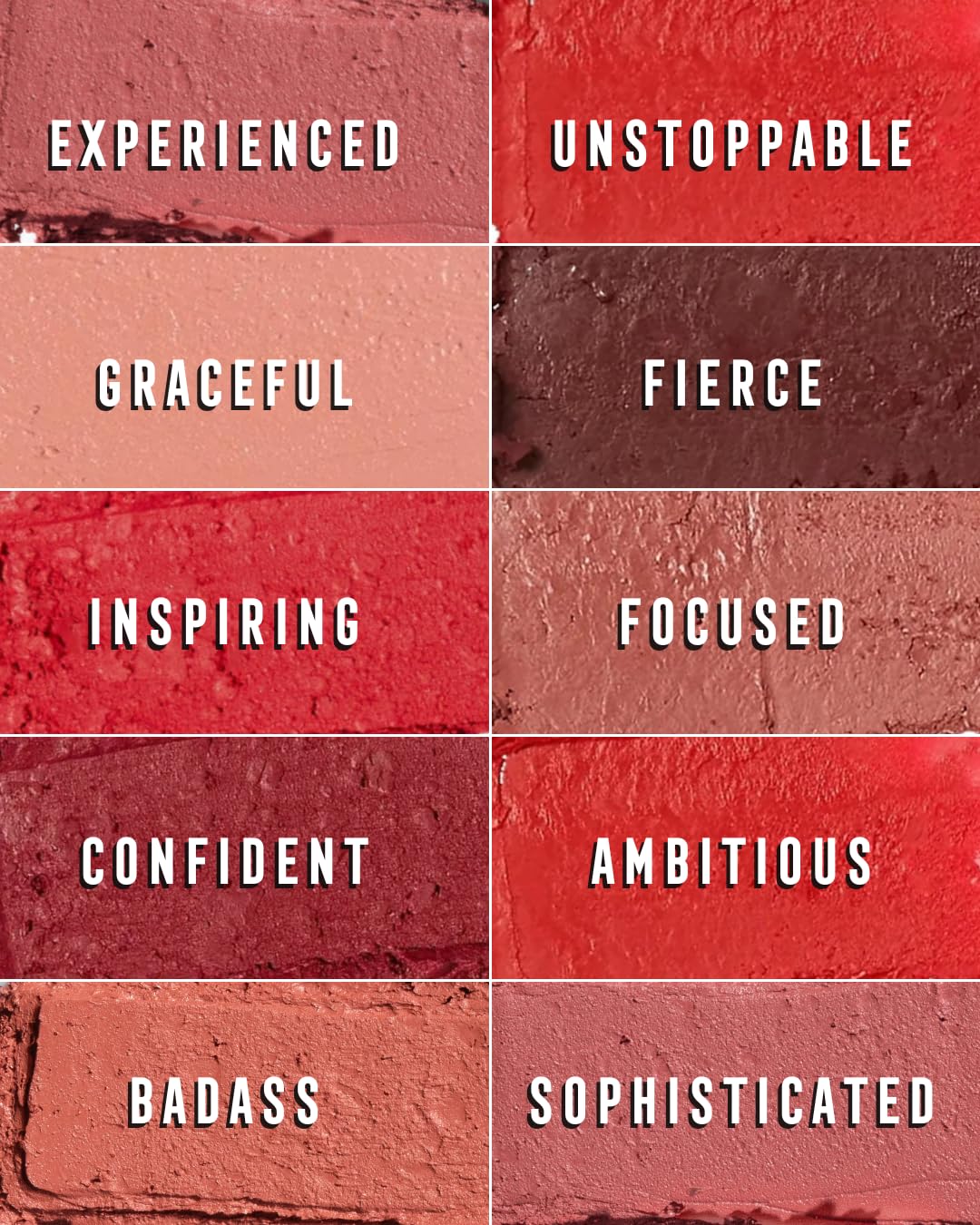 Bossy Cosmetics Matte, Long Lasting, Hydrating Vegan Lipstick with Vitamin E and Watermelon Seed Oil (Focused - Pink Mauve Color) Beauty & Personal Care Bossy Cosmetics