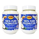 KTC 100% Pure Coconut Multipurpose Oil 500ml Jar x 2 Qty - Used for Hair, Cooking, Skin Moisturiser Beauty & Personal Care KTC